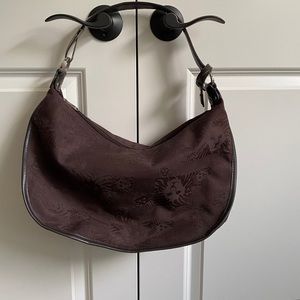 Anne Klein Brown slouchy shoulder bag